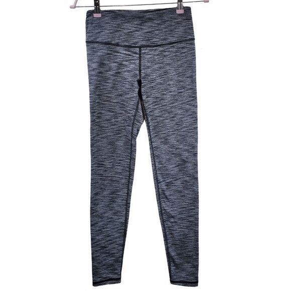 Victoria's Secret Pants - Victoria Sport 'Knockout' tight in heather grey with black stitching / Women's S